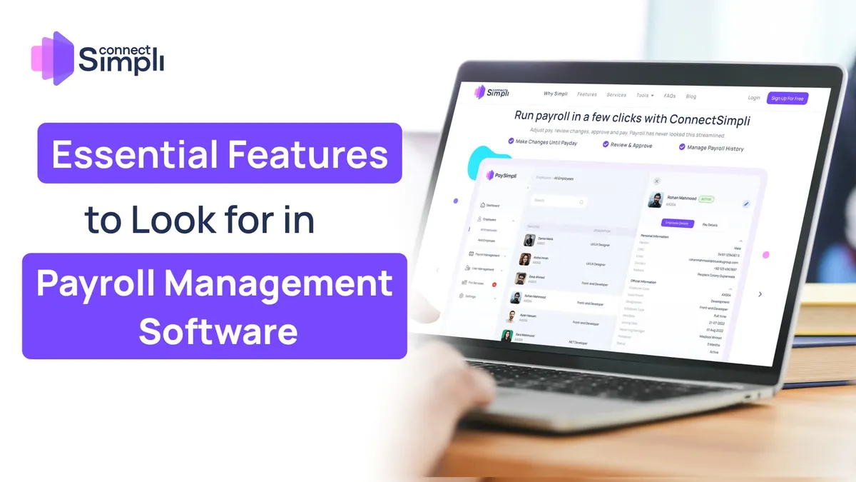 Essential Features to Look for in Payroll Management Software