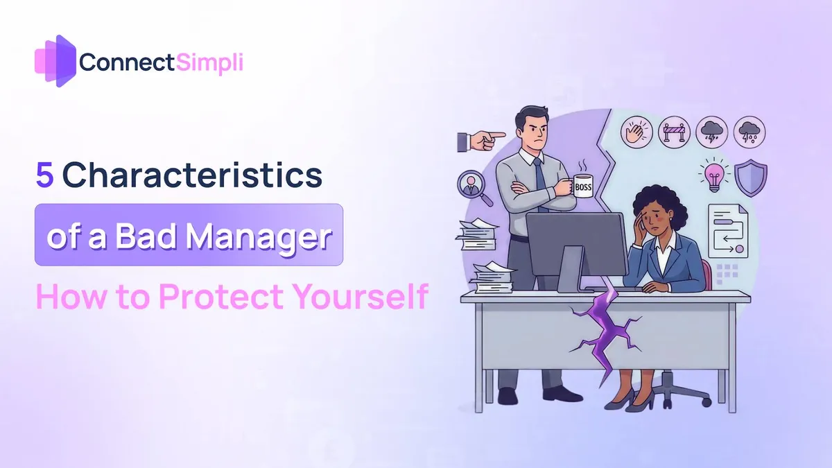 5 Characteristics of a Bad Manager