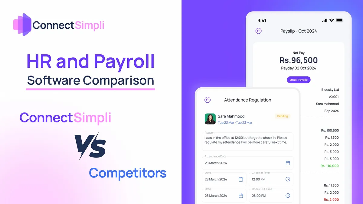 HR and Payroll Software Comparison: Connect Simpli vs. Competitors