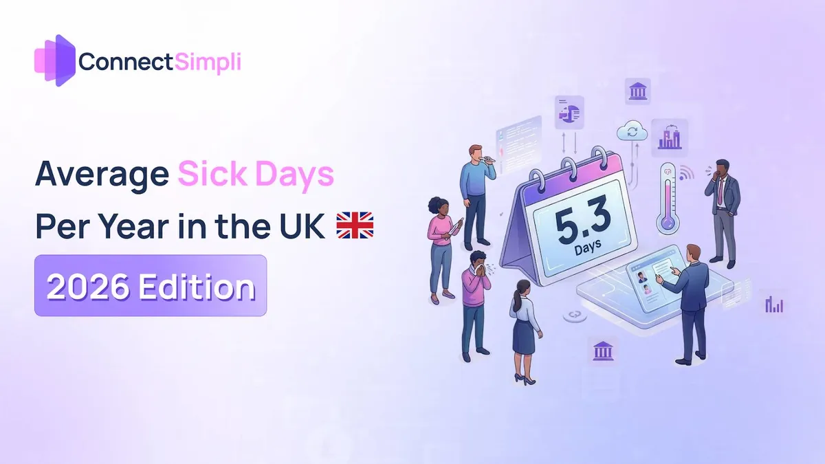 Average Sick Days Per Year in the UK