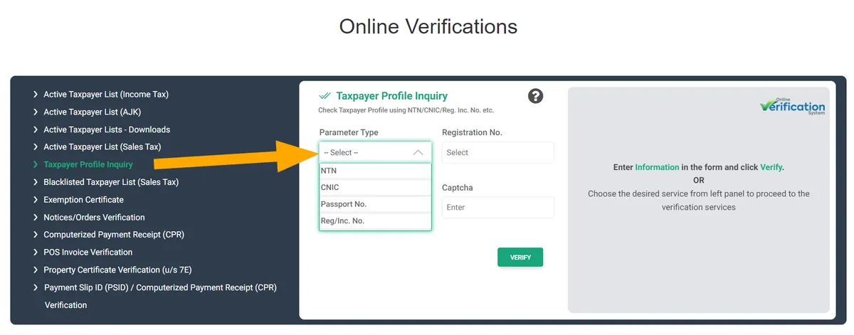 ntn verification process