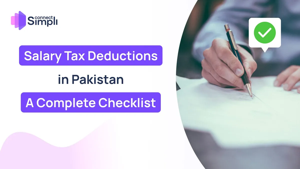 Salary Tax Deductions in Pakistan: A Complete Checklist