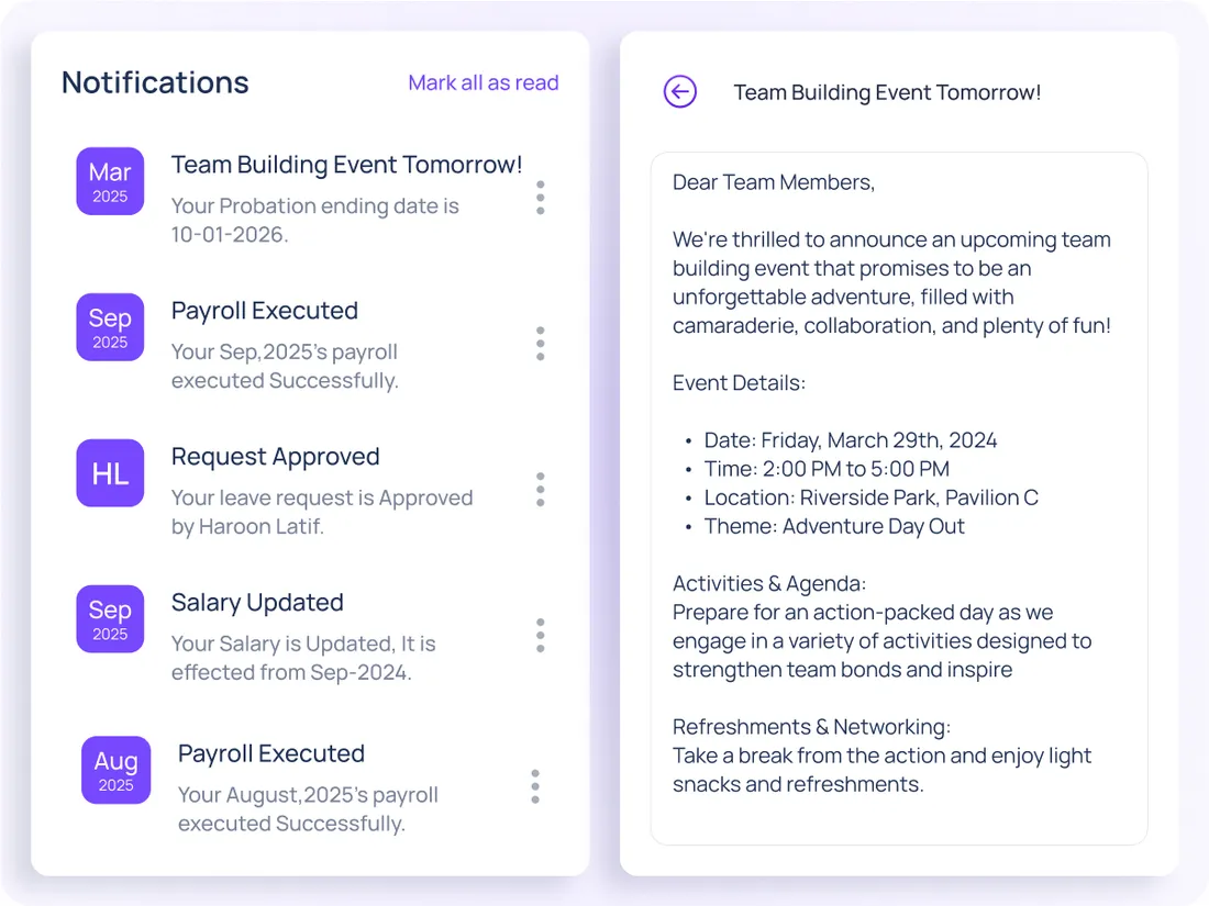 Personalised delivery — ConnectSimpli