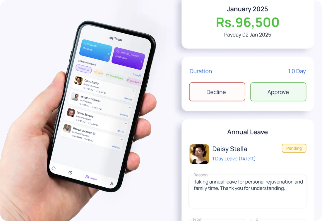 Employee database — ConnectSimpli
