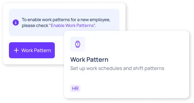 Work Schedules in ConnectSimpli