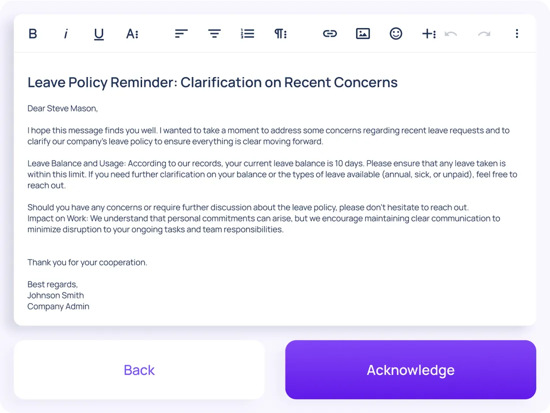 Storage & search — ConnectSimpli